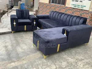 Living Room Brand New L Shaped Is Available in Lagos