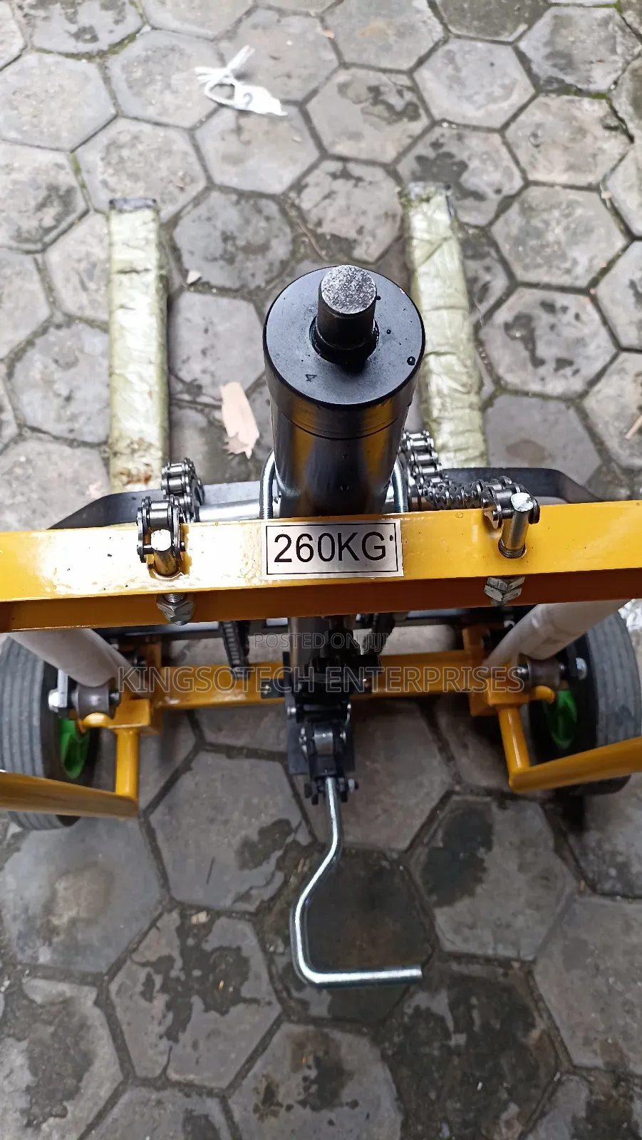 260kg Capacity Hydraulic Manual Stack Lifter