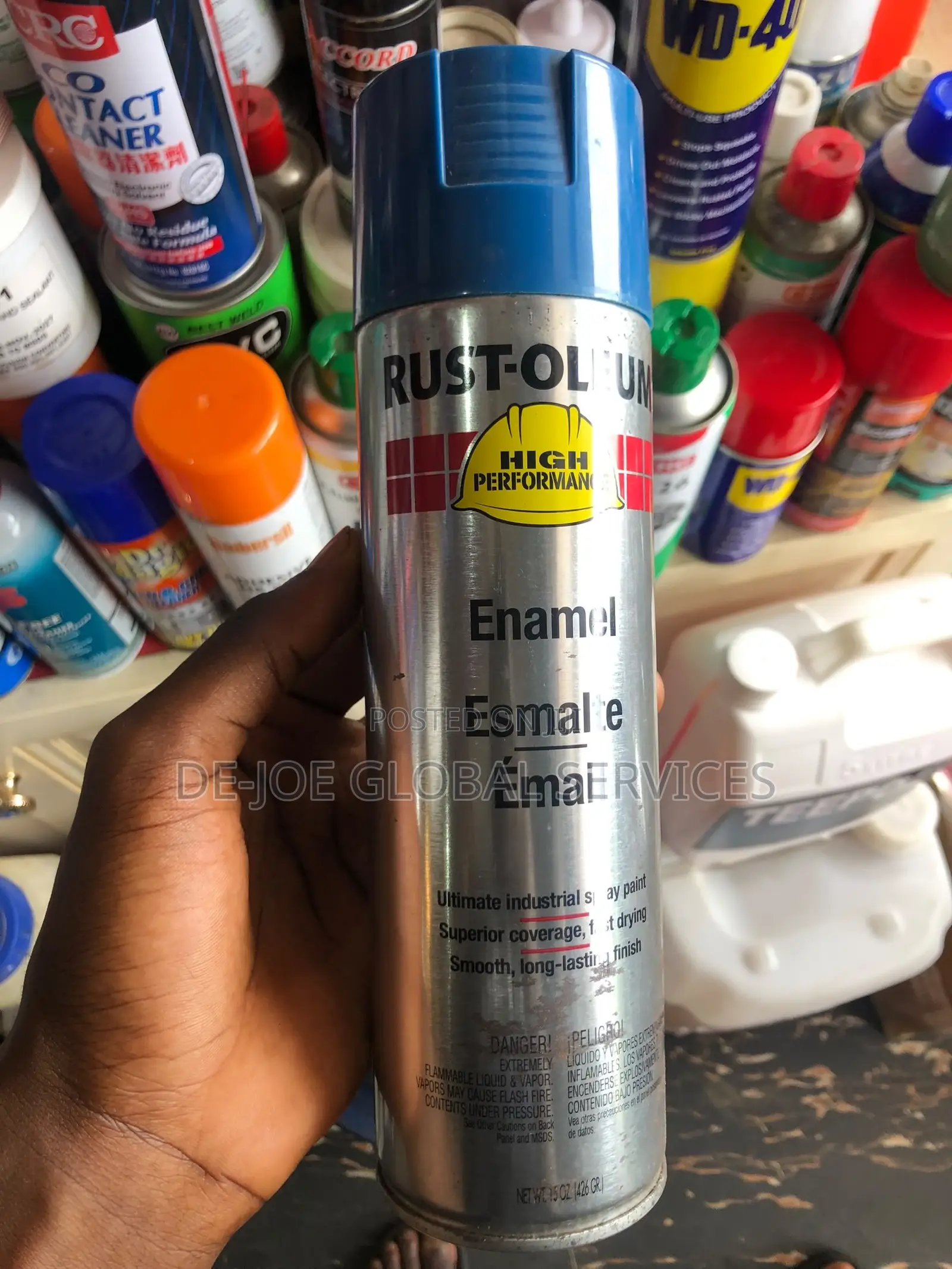 Rust-Oleum High Performance Enamel Spray Paint Blue