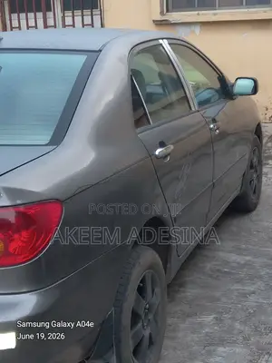 Toyota Corolla Sedan Automatic 2003 Gray