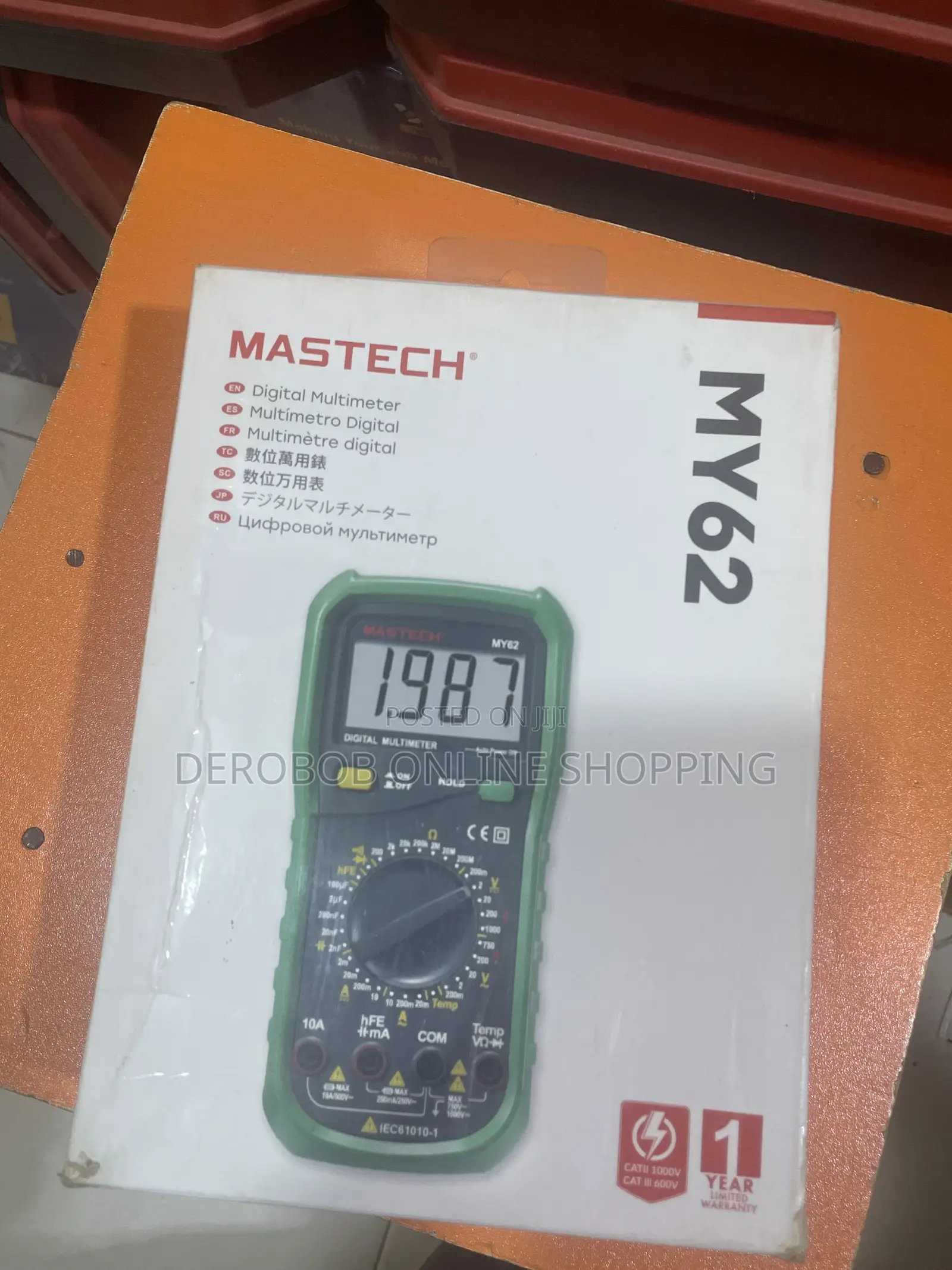 My62 Multimeter Mastech