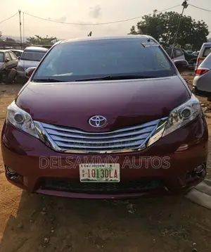 Toyota Sienna LE 7 Passenger 2012 Red
