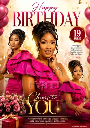 Luxury Birthday Flyer