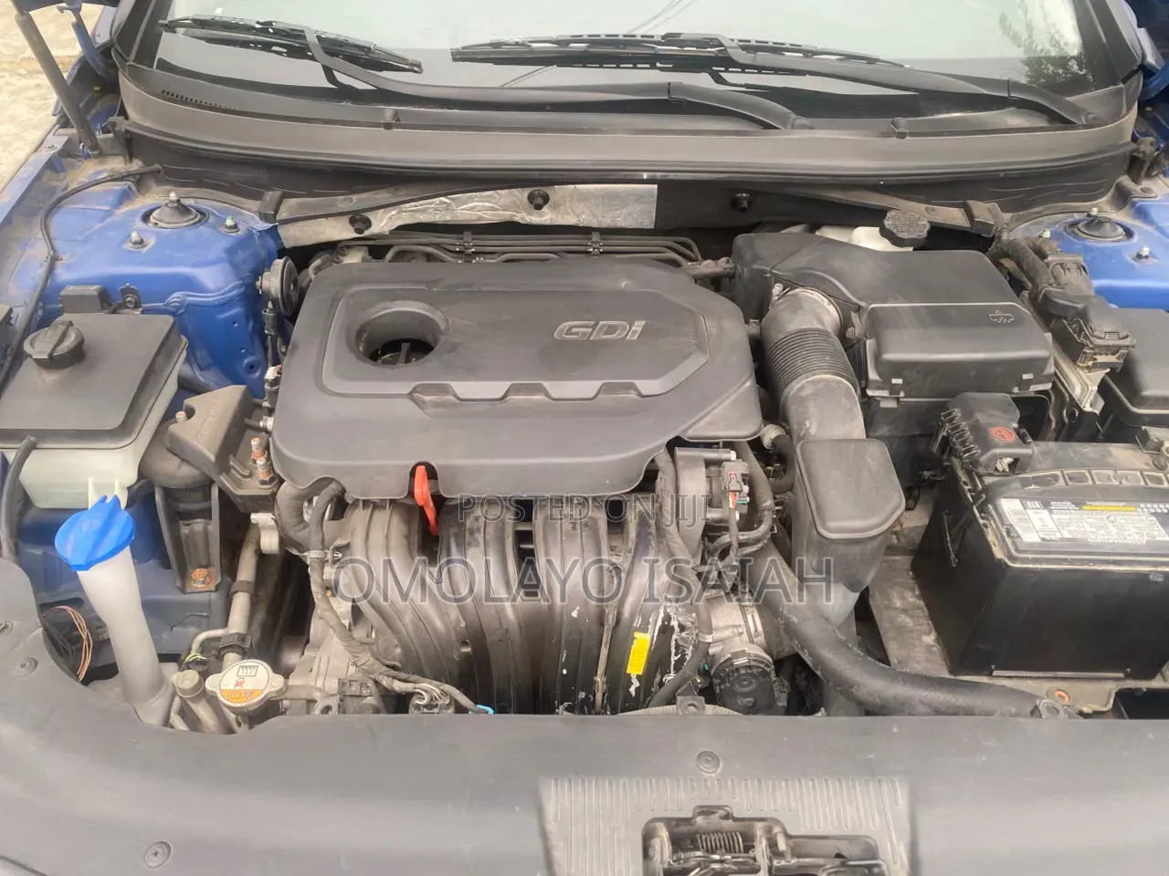 Hyundai Sonata 2016 Blue