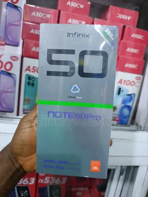New Infinix Note 50 Pro 4G 256 GB Black