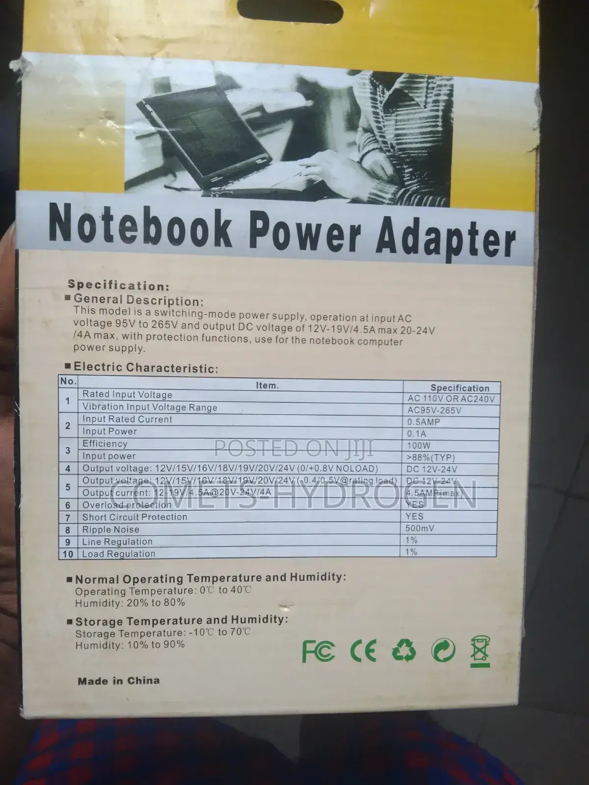 96w Multi Notebook Power Adapter