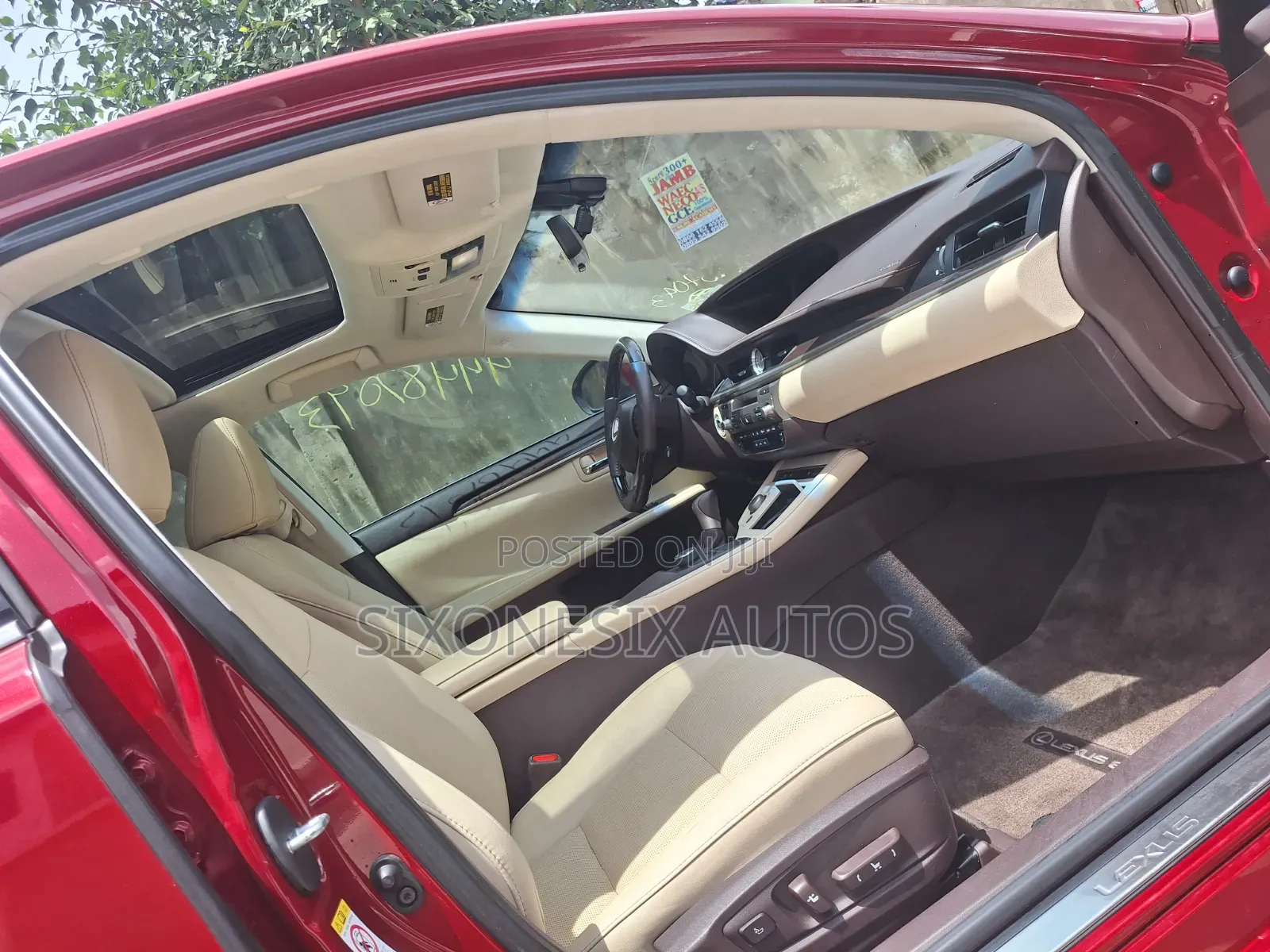 Lexus ES 2016 Red