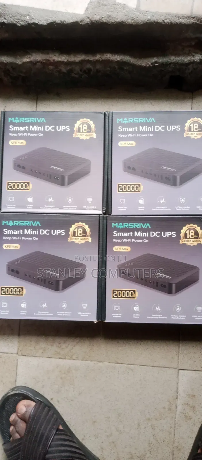 Marsrivn Smart Mini Dc Ups 20000mah