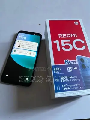 Xiaomi Redmi 15C 4G 128 GB Black