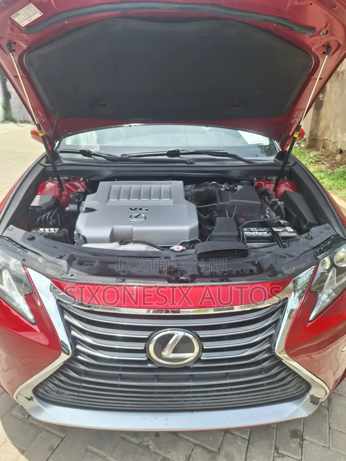Lexus ES 2016 Red
