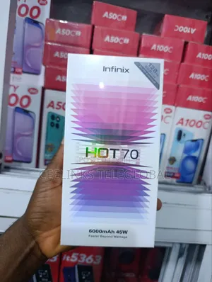 New Infinix Hot 70 128 GB Purple