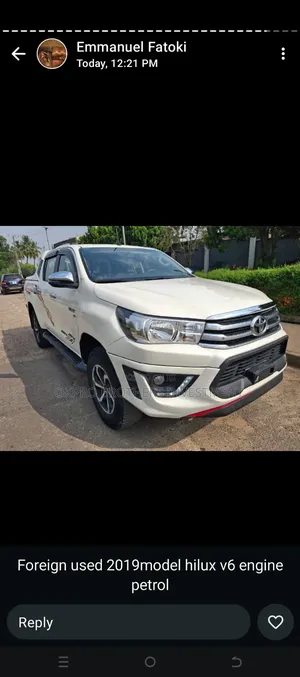 Toyota Hilux 2024 White