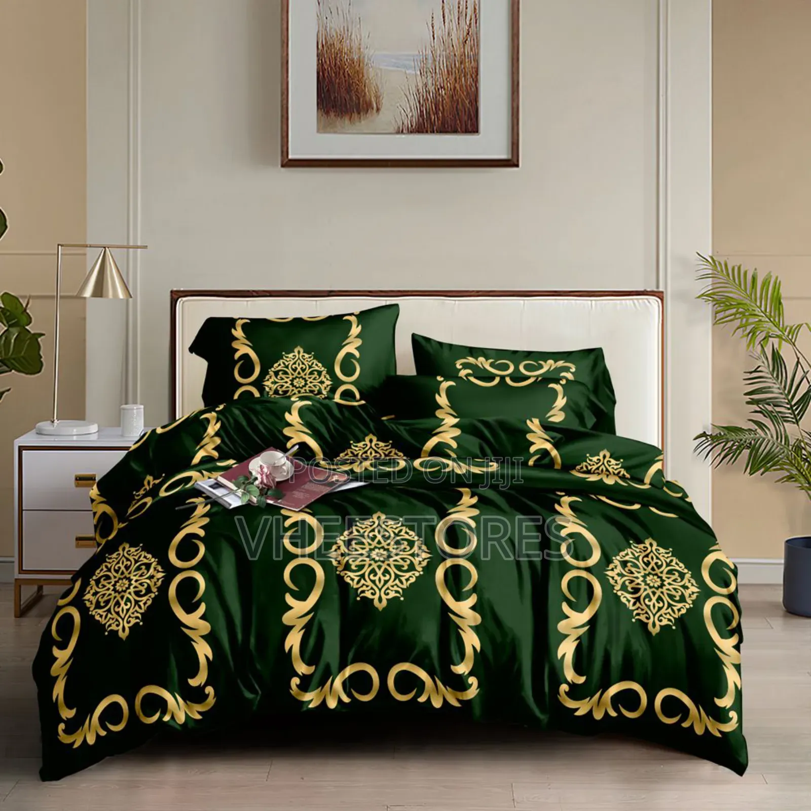 Quality 6x6 Bedspread and Pillowcase Set