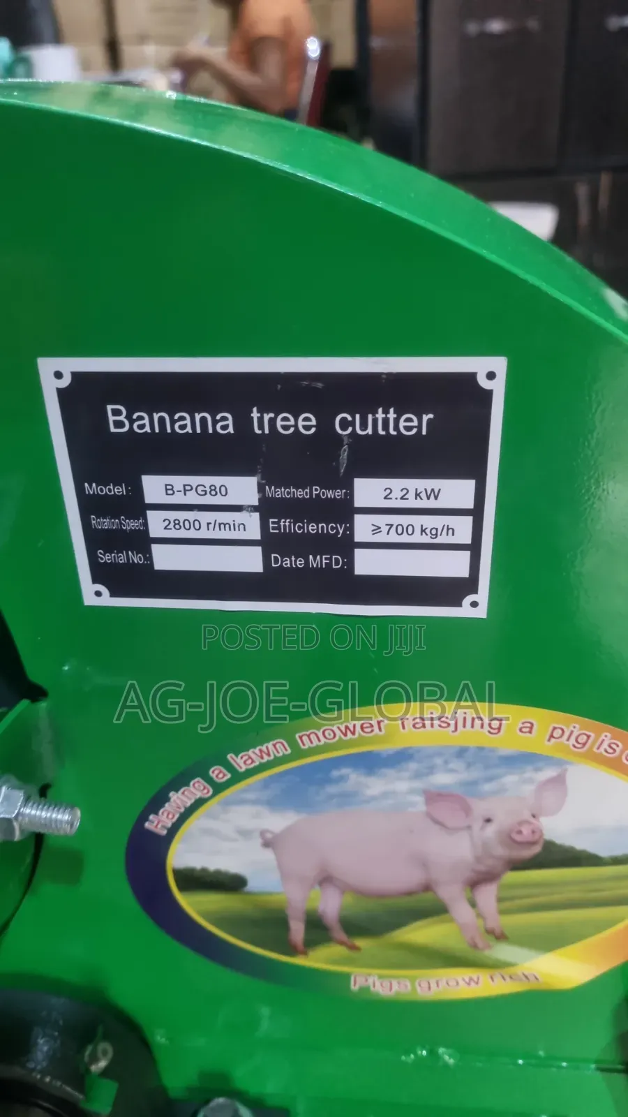 Banana Stem Shredder