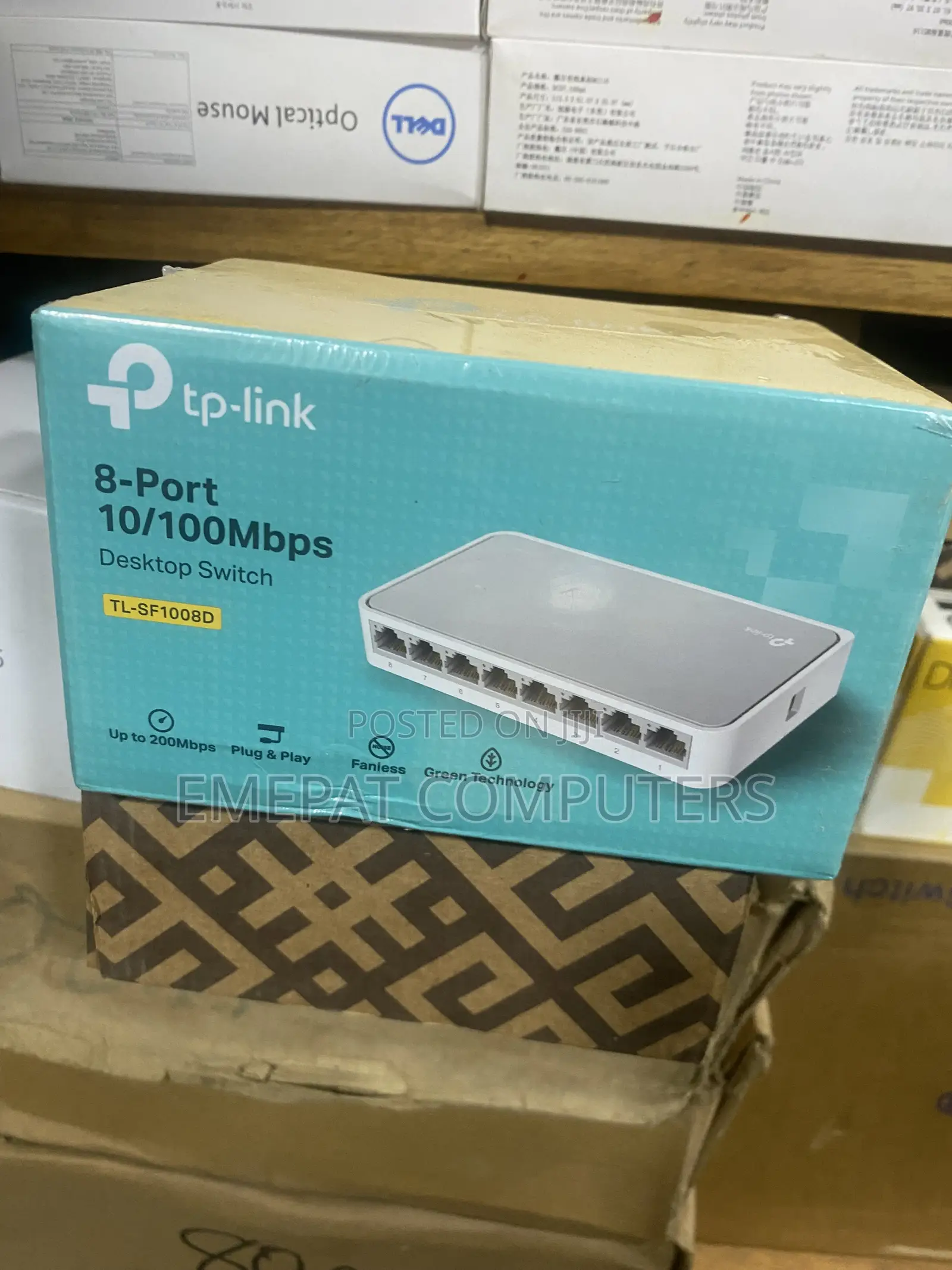 Tp Link 8 Port Switch 100mbps