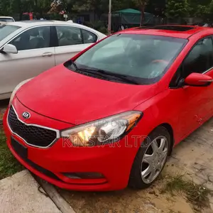 Kia Forte LX Sedan 2014 Red