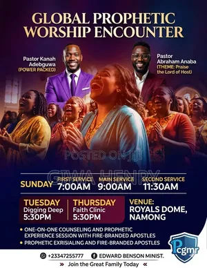 Premium Church Flyer Souvenir Design Templates (Canva/Coreldraw)
