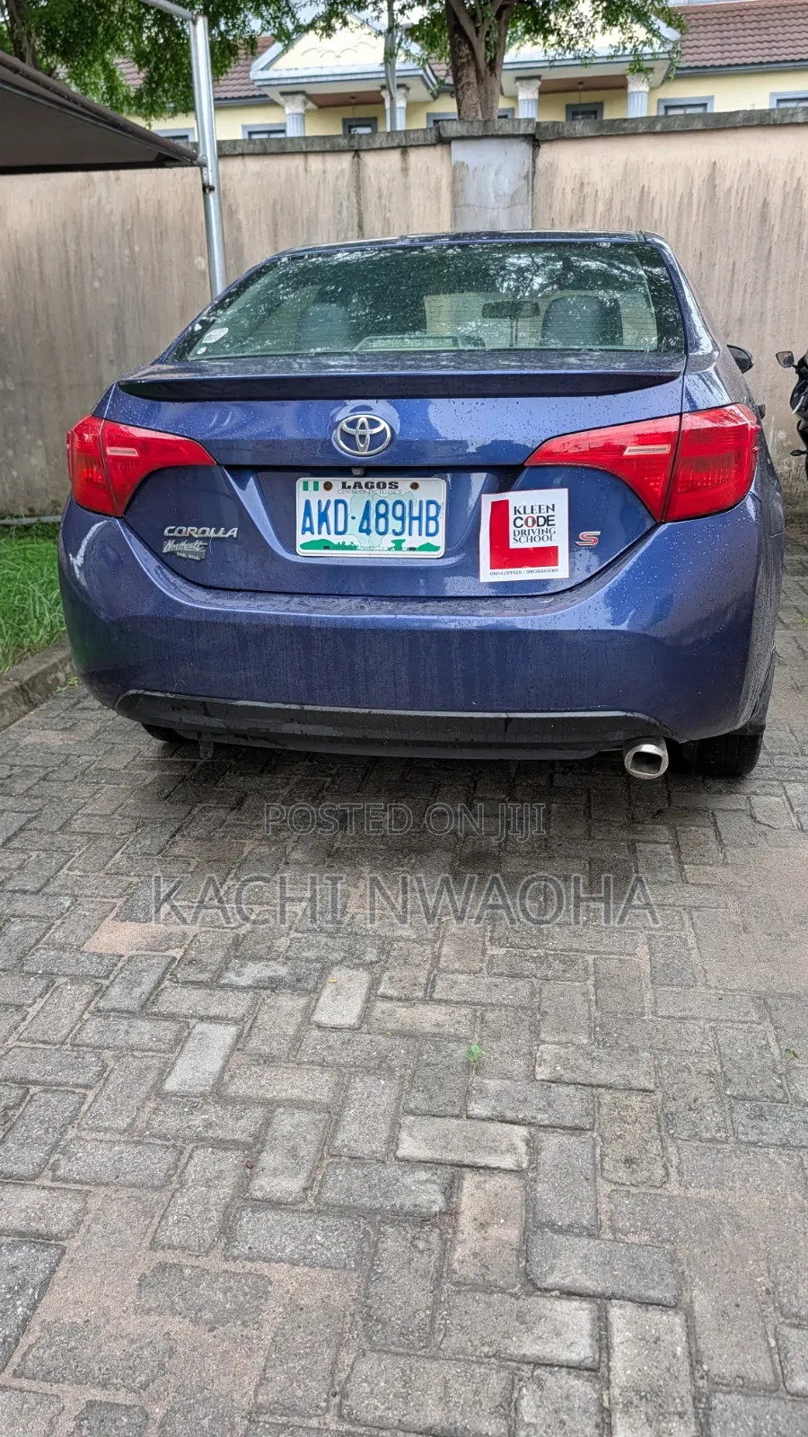 Toyota Corolla 2018 Blue
