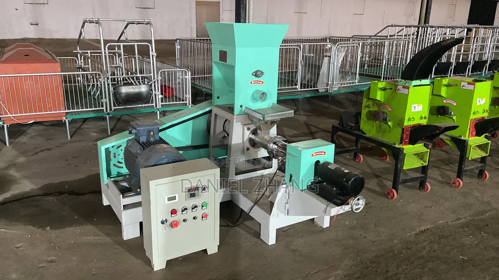 150 Kg Capacity Fish Floating Feed Extruder Machine