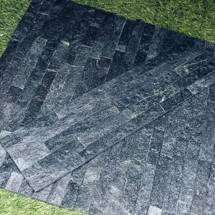 Premium Black Natural Stone Wall Tiles