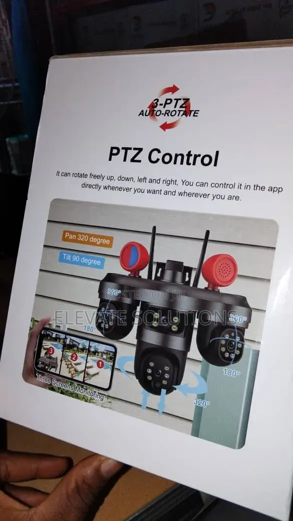 Intelligent Solar PTZ Camera