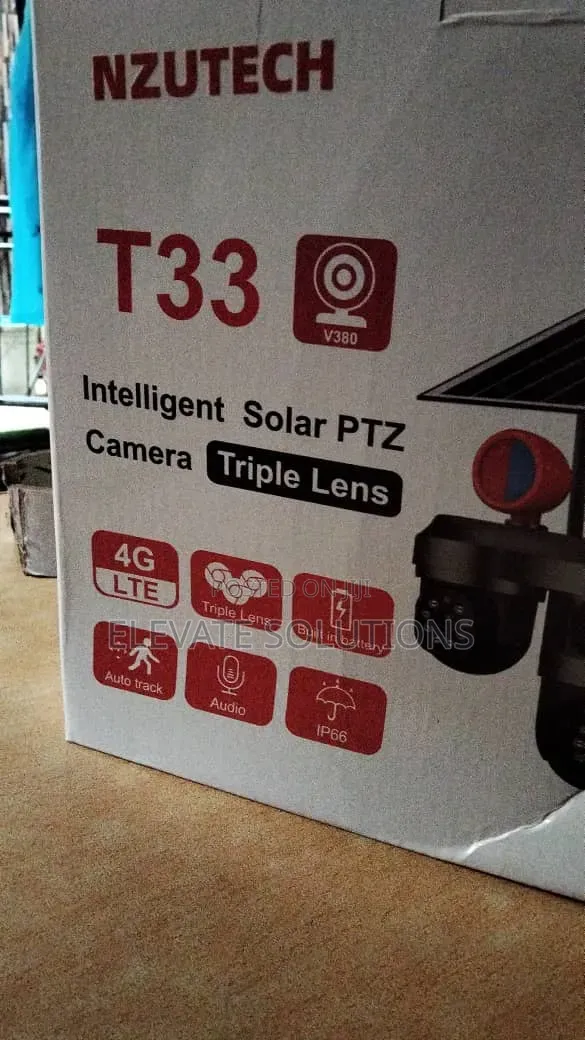 Intelligent Solar PTZ Camera