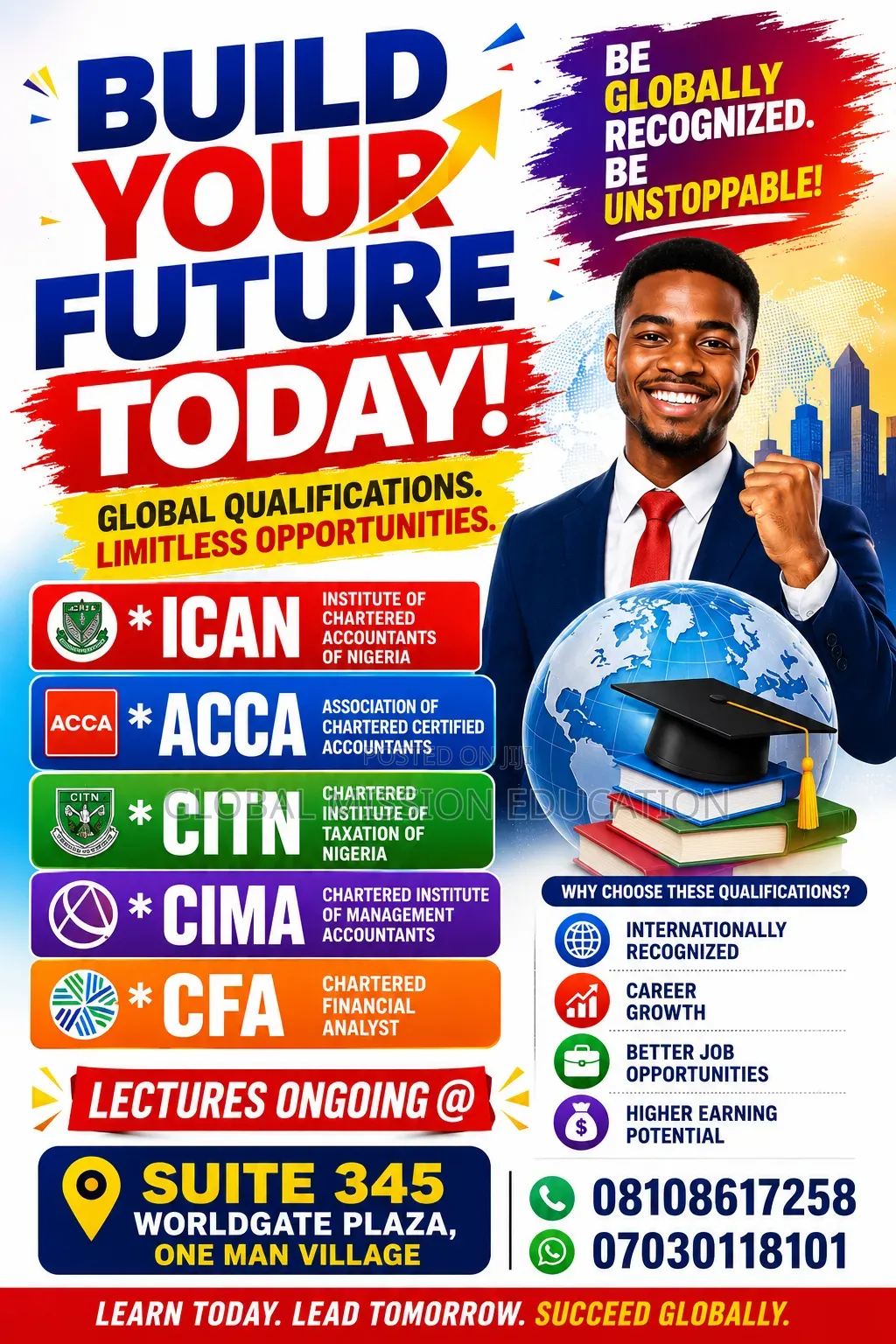 Ican, Acca, Citn, Cima and Acca Lectures in Mararaba