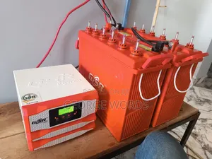 Solar System Batteries and Inverter