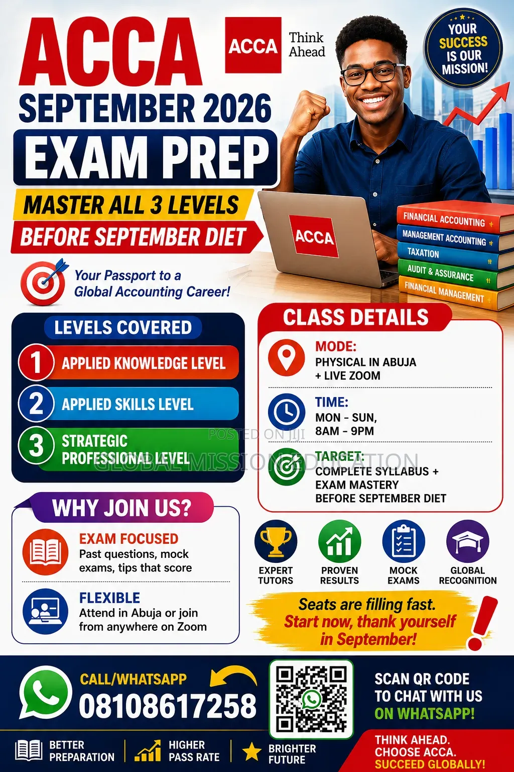 Ican, Acca, Citn, Cima and Acca Lectures in Mararaba