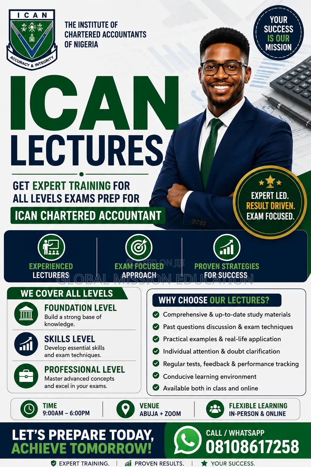 Ican, Acca, Citn, Cima and Acca Lectures in Mararaba