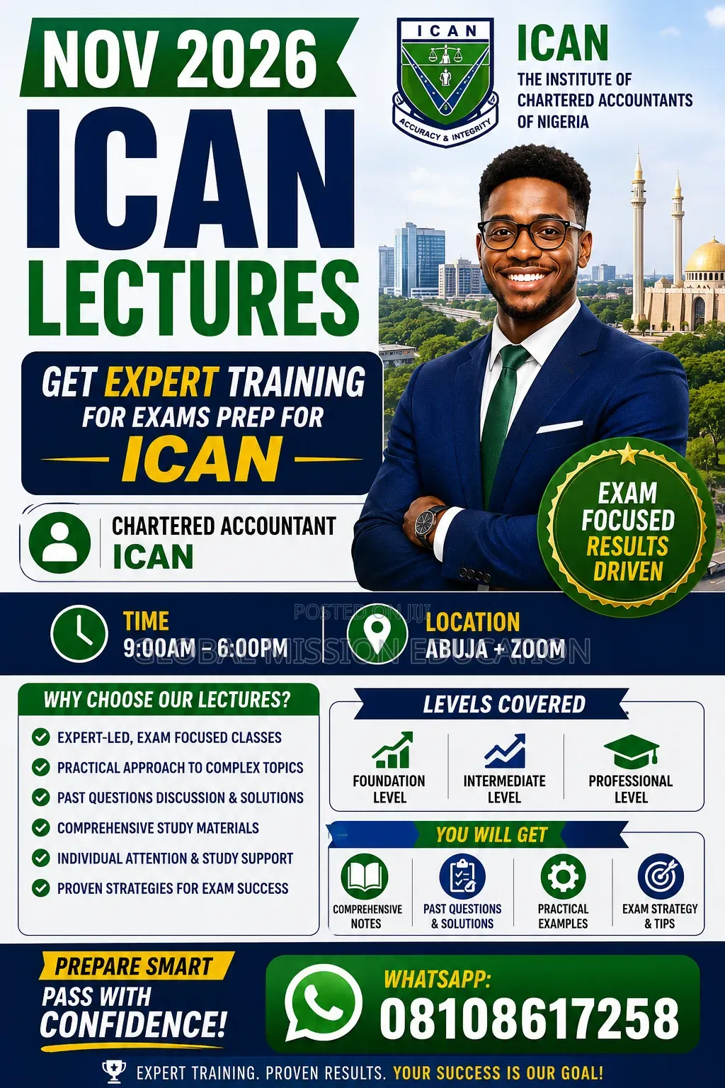 Ican, Acca, Citn, Cima and Acca Lectures in Mararaba
