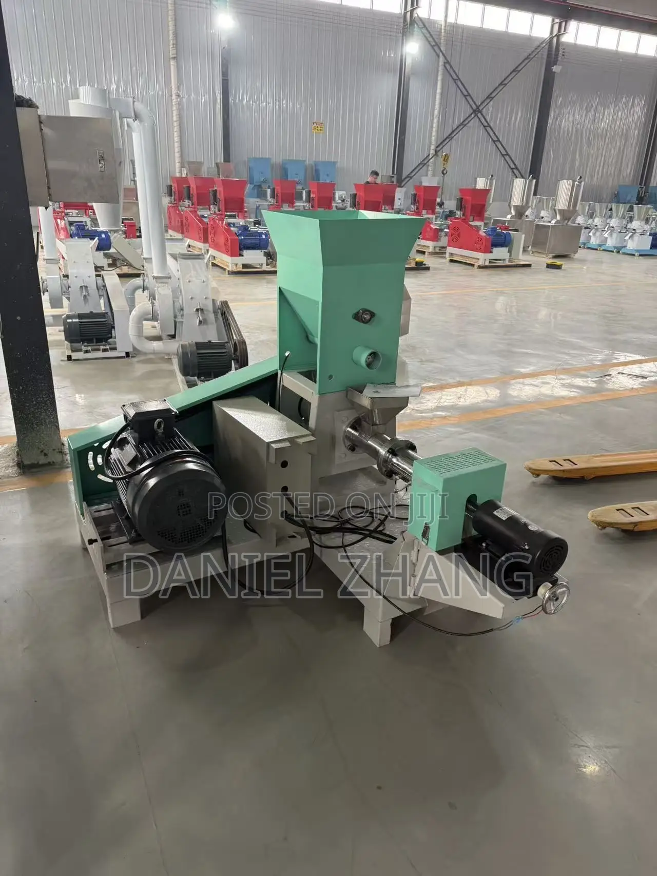 150 Kg Capacity Fish Floating Feed Extruder Machine