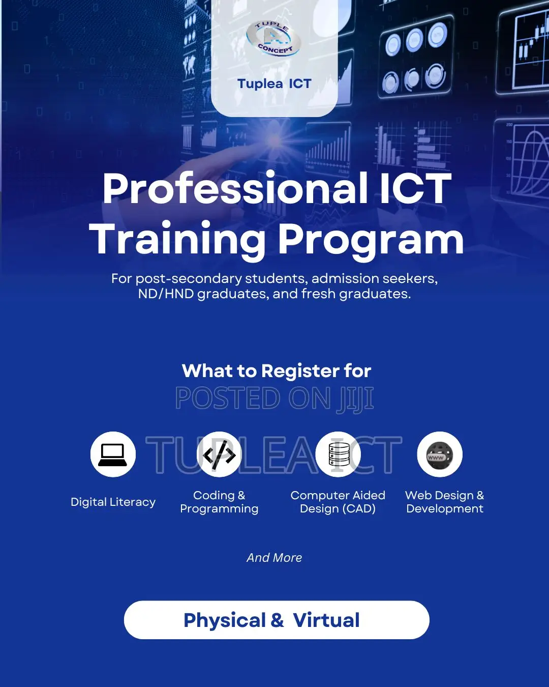 Professional Ict Learning and Training Program in Ibadan and Anywhere