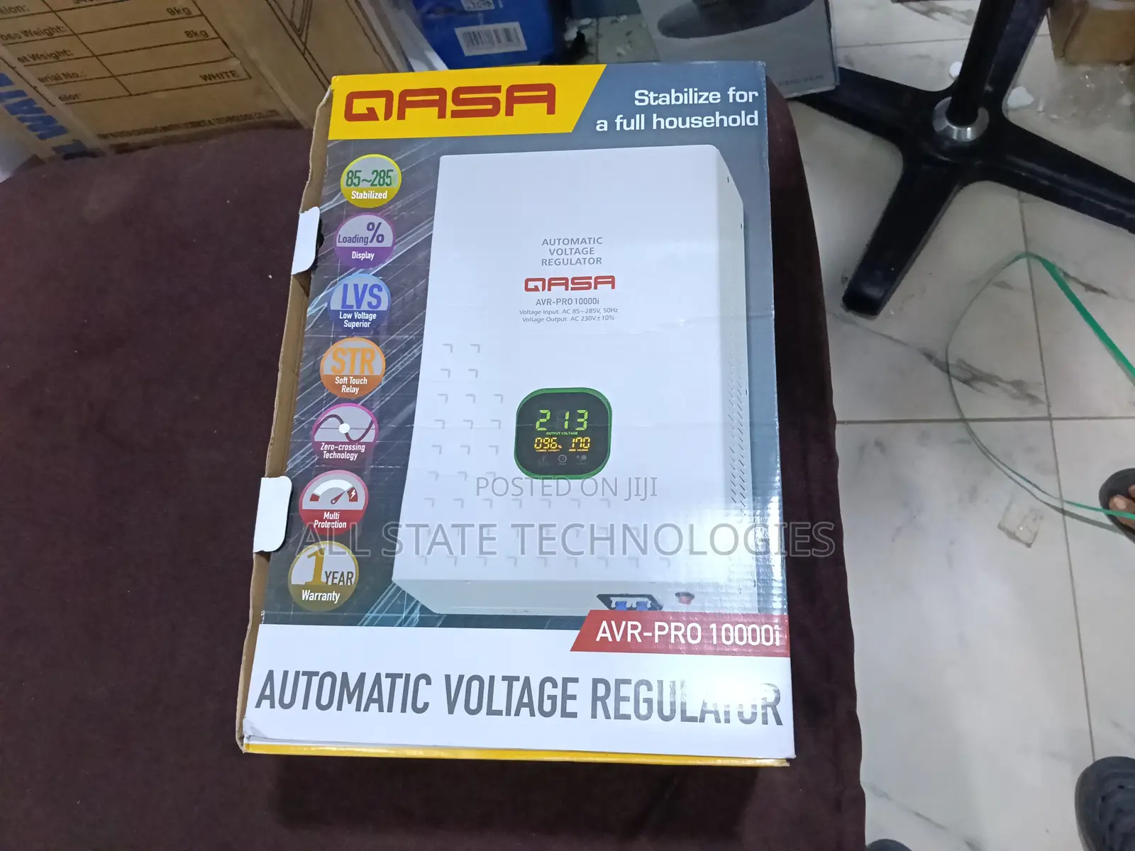 10000w Stabilizer Qasa Model Avr-Pro 10000i