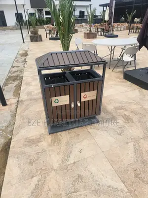 Modern Imported Outdoor Waste Bin