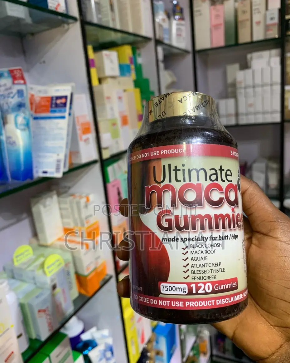 Maca Powder Pill Cream Gummies Syrup Oil