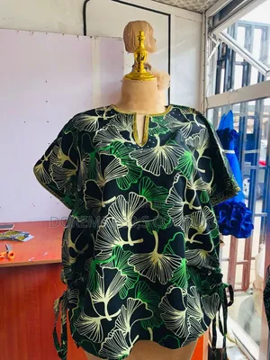 Ankara Boubou Top for Women