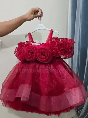 A Quality Beautiful and Colourful Full Flayed Ball Gown Suitable