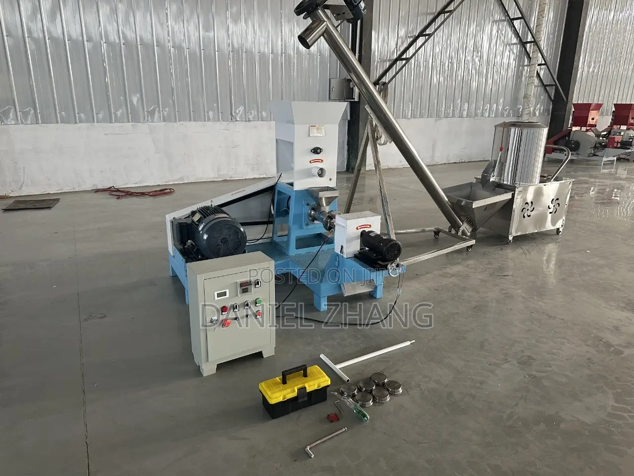 200kg Capacity Fish Floating Feed Production Line