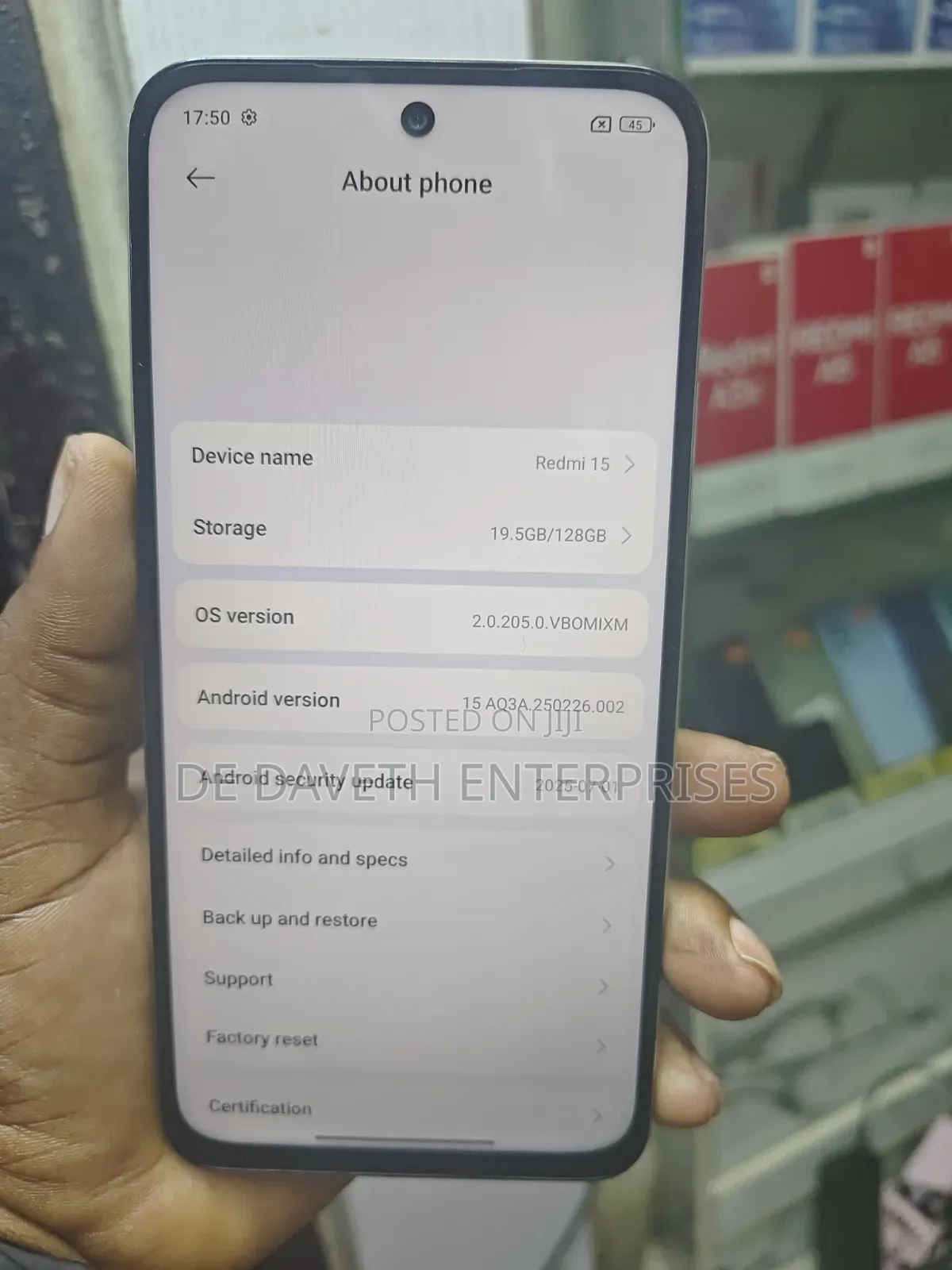 Xiaomi Redmi 15 128 GB