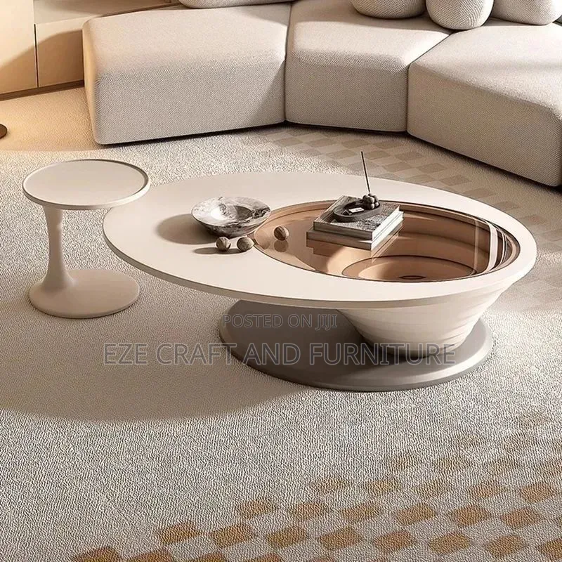 Modern Oval Center Table