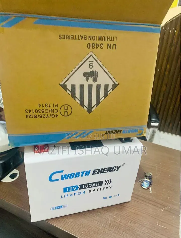 Cworth 100ah Lithium Battery 12v