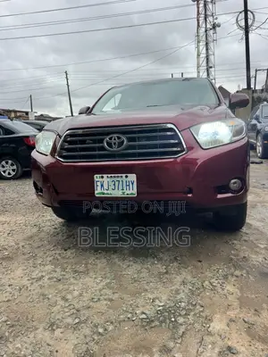 Toyota Highlander 2008 Red