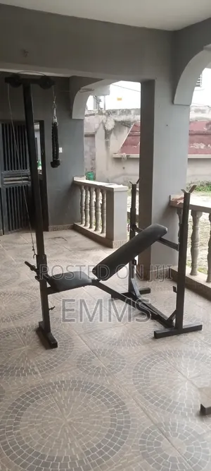 Adjustable Bench With Lats Pressdown