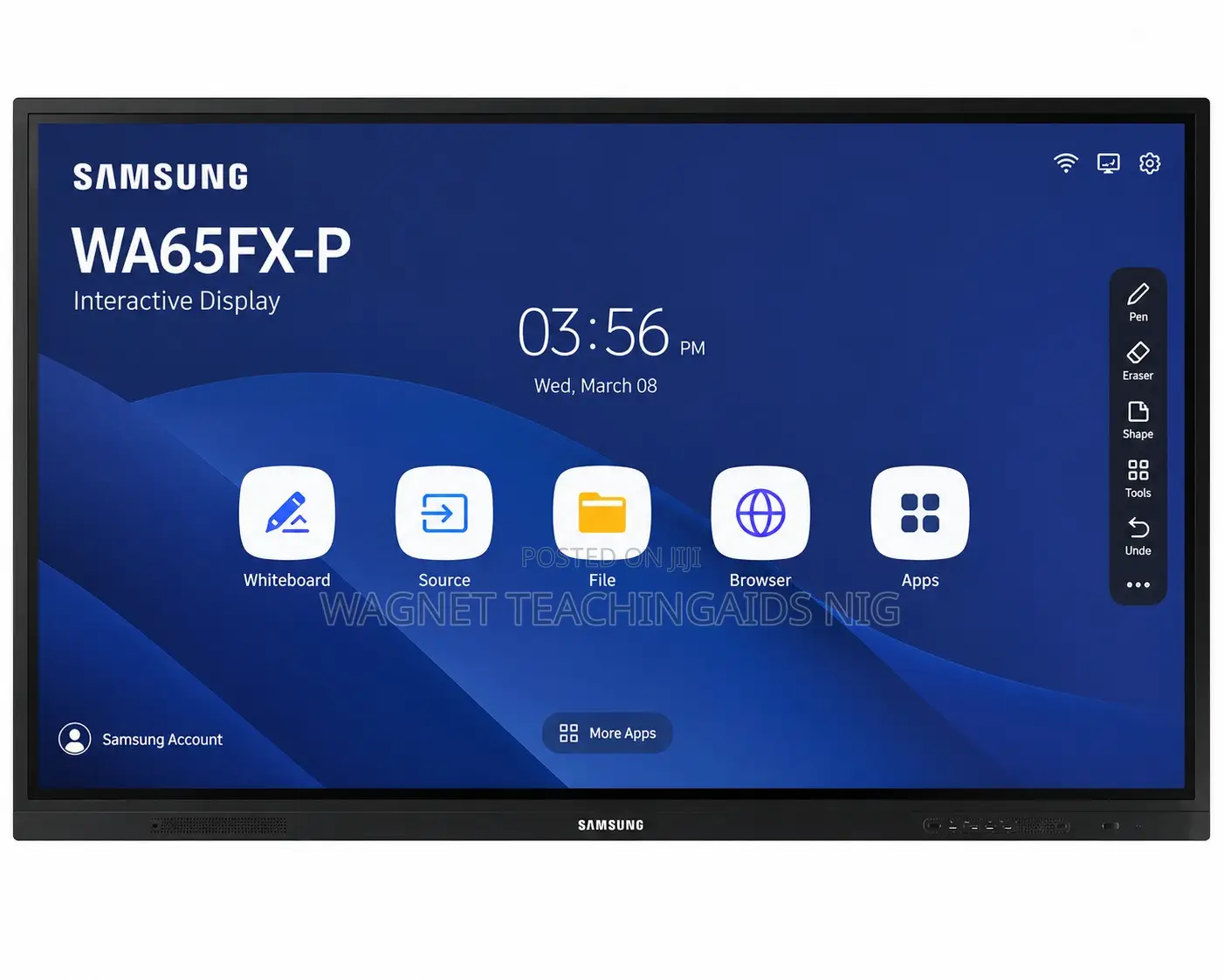 Samsung Wa75fx-P Interactive Screen