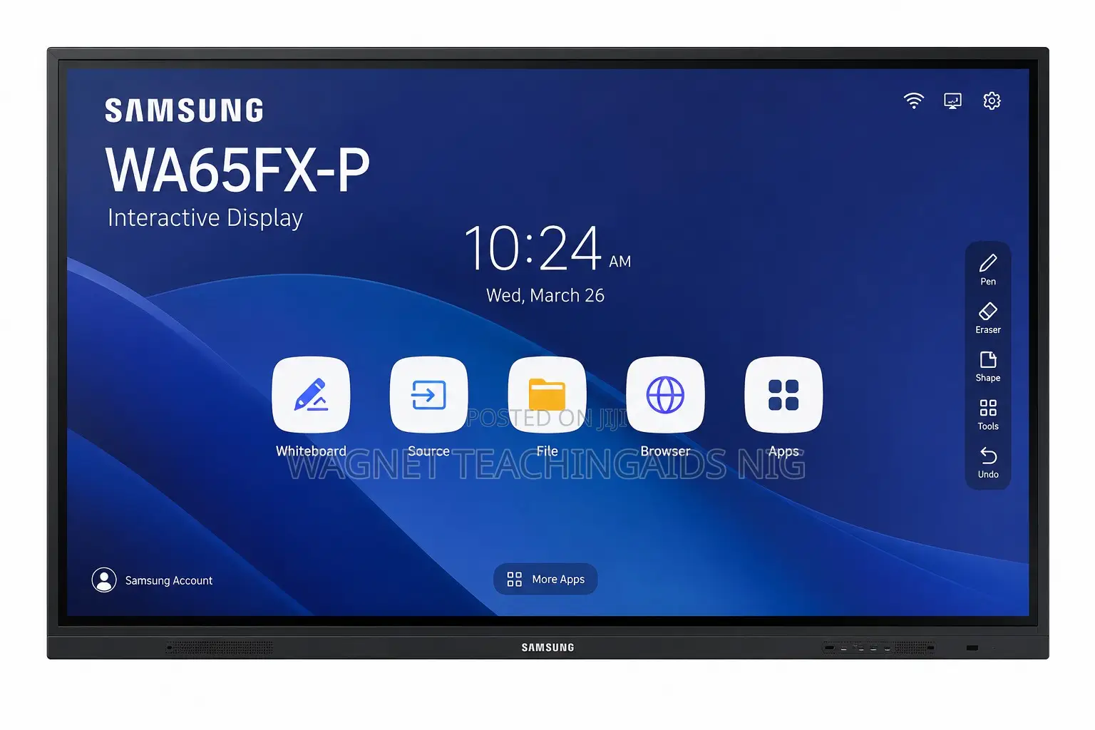 Samsung Wa75fx-P Interactive Screen