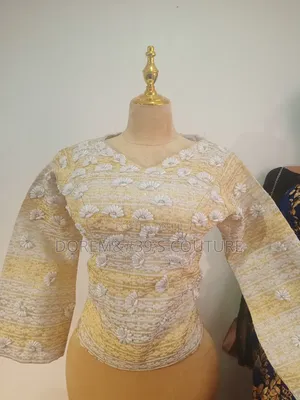Asoke Beaded Blouse and Iro