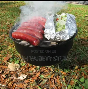 Portable Outdoor/Indoor Stainless Steel Charcoal Barbecue Grill