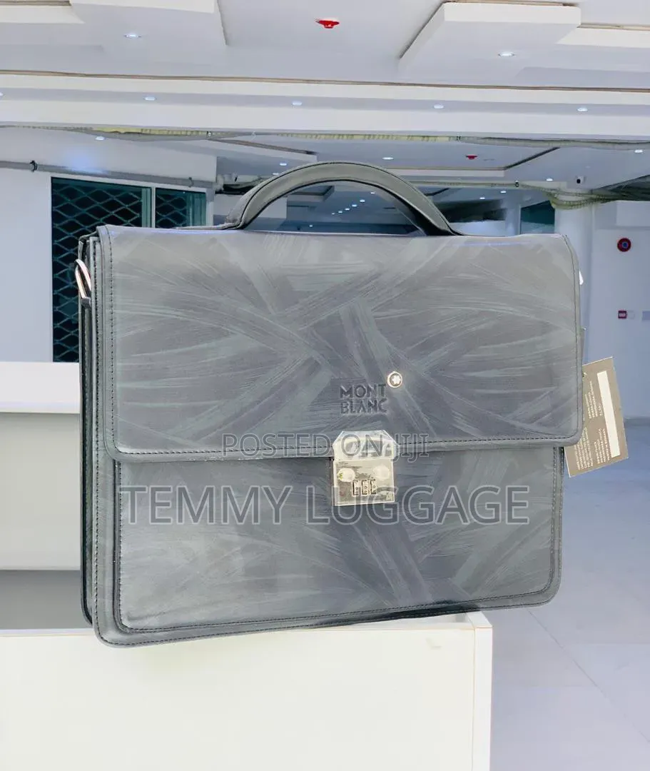 Mont Blanc Leather Office Bags