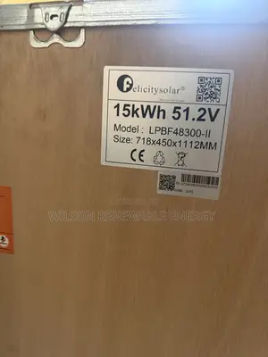 Felicity 15kwh 51.2v Lithium Battery (Lpbf48300-Ii)